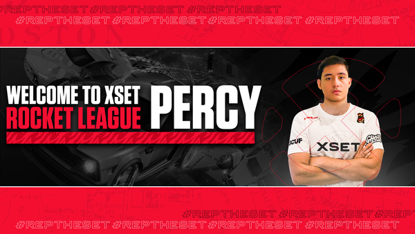 XSET Welcomes Percy to the Rocket League Roster