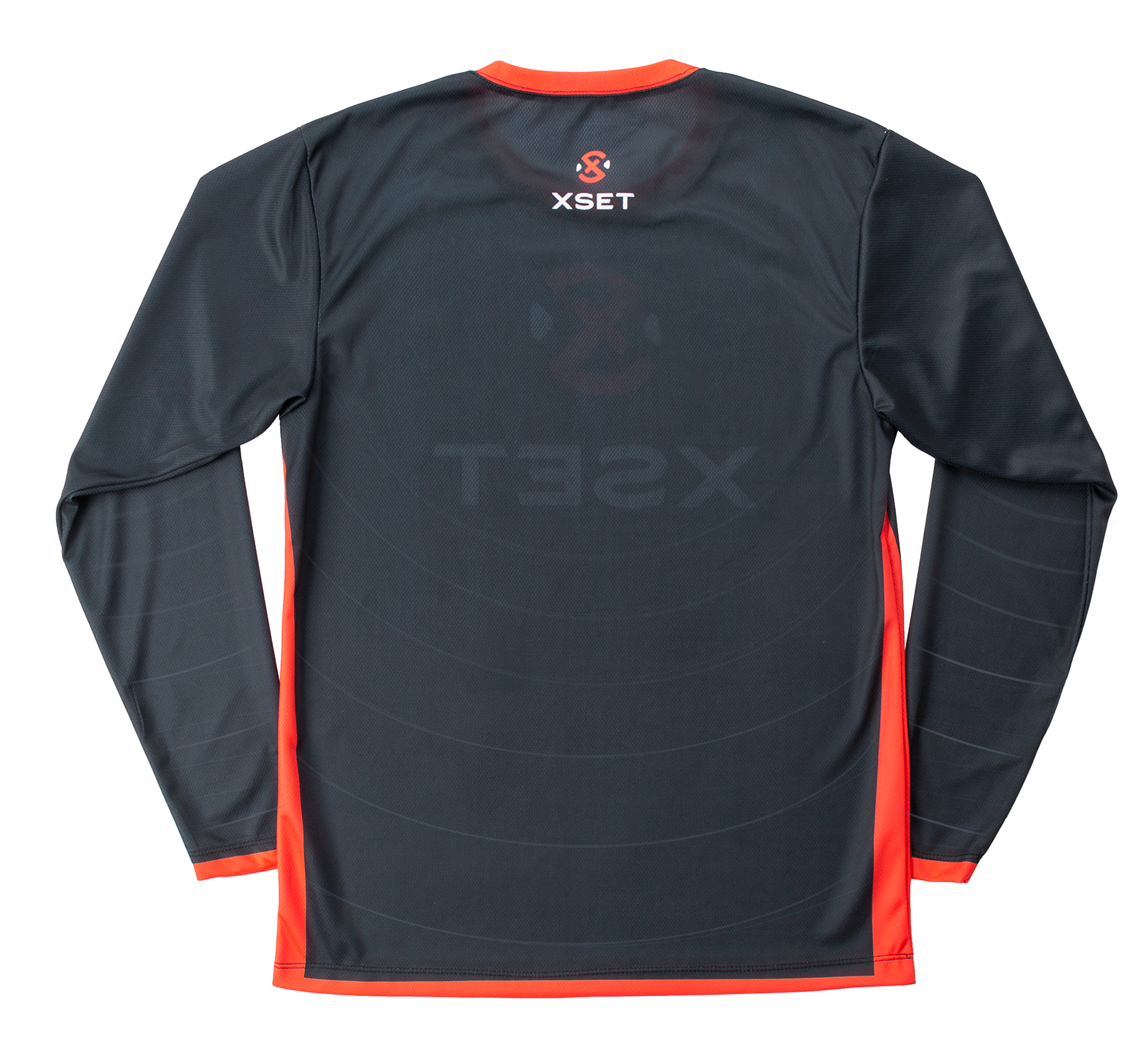 The Official XSET Jersey - First Edition in Black - Back View